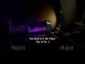 Nocturne in E-flat Major #piano #musicspectrum #pianosong #nocturne #chopin