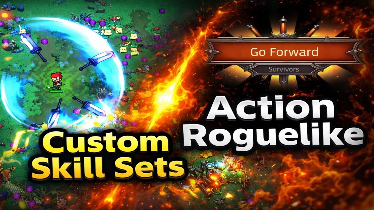 Экшен-рогалит с настраиваемыми билдами навыков — демоверсия Go Forward Survivors