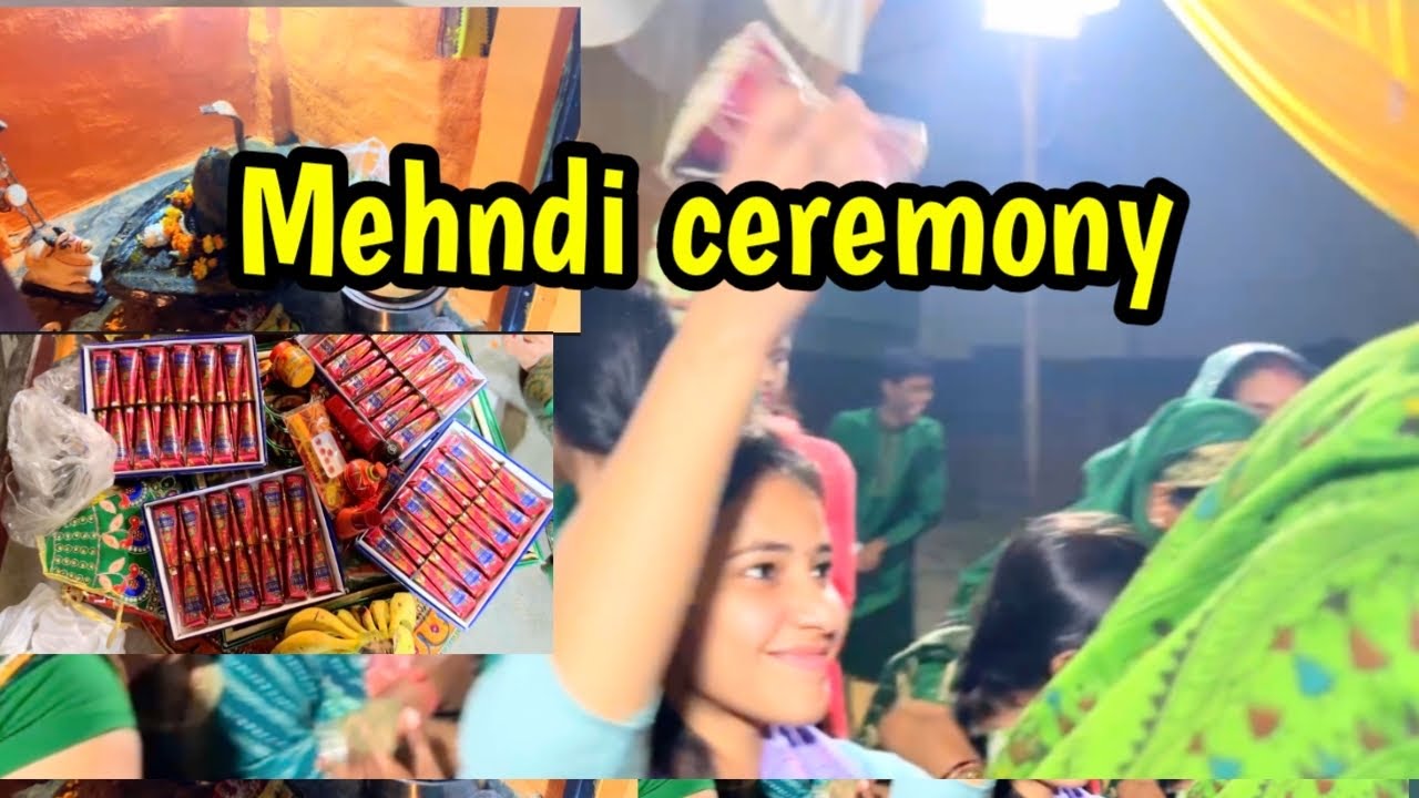 Mehndi Ceremony 2026 #chulbulimansi #shivratrispecial #shivratri mehandi #mehndiceremony 