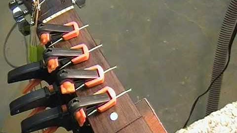 Guitar refret part 3