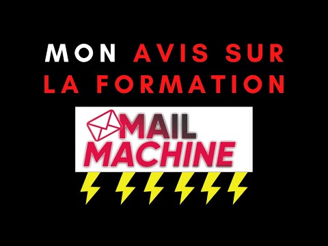 Avis formation mail machine