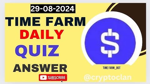 Time Farm Answers| On what date did the Ethereum Istanbul hard fork occur? 28 August 2024