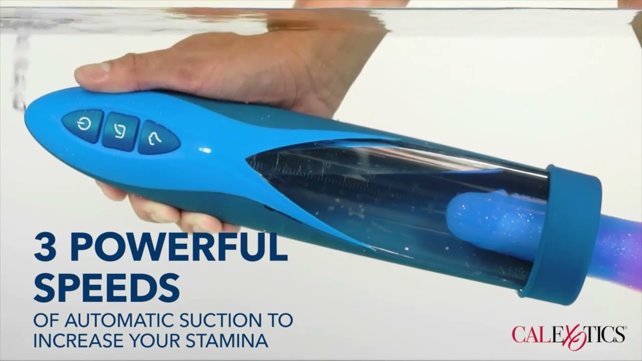 Calexotics Optimum Series Rechargeable Waterproof Pump - YouTube