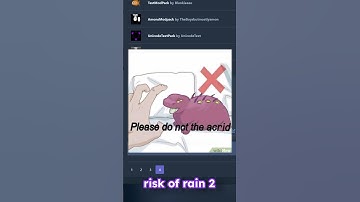 Risk of rain 2 has some WILD mods #memes