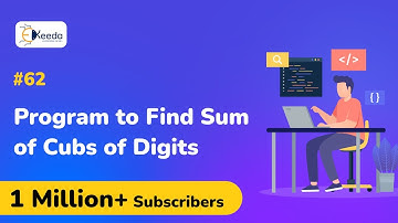 Program to Find Sum of Cubs of Digits in C Programming Language - C Programming
