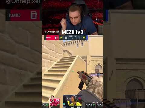 Mezii 1v3 | Natus Vincere vs. Vitality | Quaterfinals Austin Major 2025