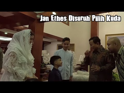 Kuda Sudah Disiapkan, Jan Ethes Pilih Warna Emas - Pak Prabowo Halalbihalal Hingga Bareng Kel Gibran