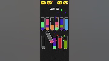 Water Sort Puzzle - level 728