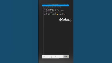 🐍 Python easy 🚀 💎 patterns in just 5  lines of code #pythonprogramming #python #coding