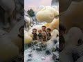 Tiny People Stuck in Foam… Then THIS Happened 😳🫧 #viral #animation#miniature #help