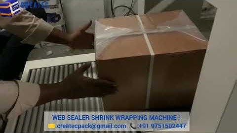 WEB SEALER SHRINK WRAPPING MACHINE | CPS