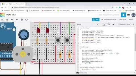 Arduino DC Motor Speed and Direction Control Using L293D and Potentiometer