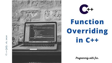 Lec#74 Function Overriding in C++ Programming | C++ Tutorial in Urdu