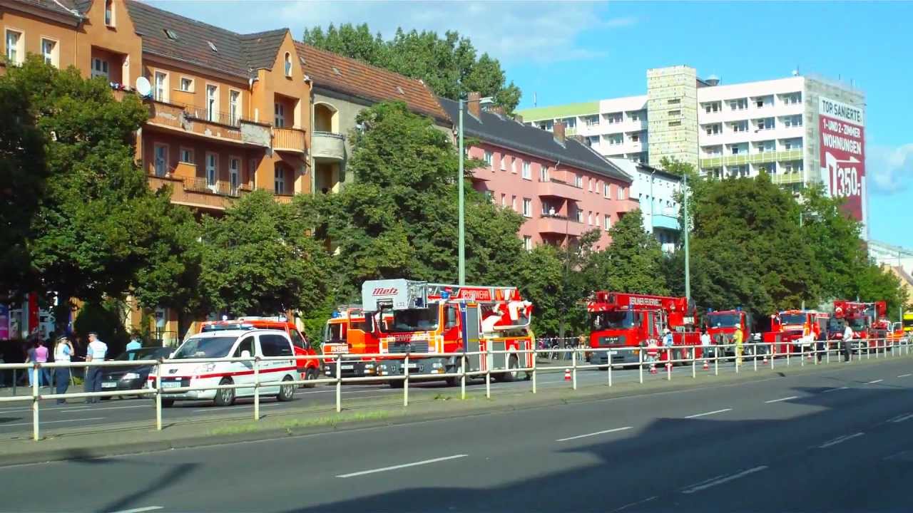 Berlin Fire Brigade at work - Vigili del Fuoco di Berlino al lavoro - 1