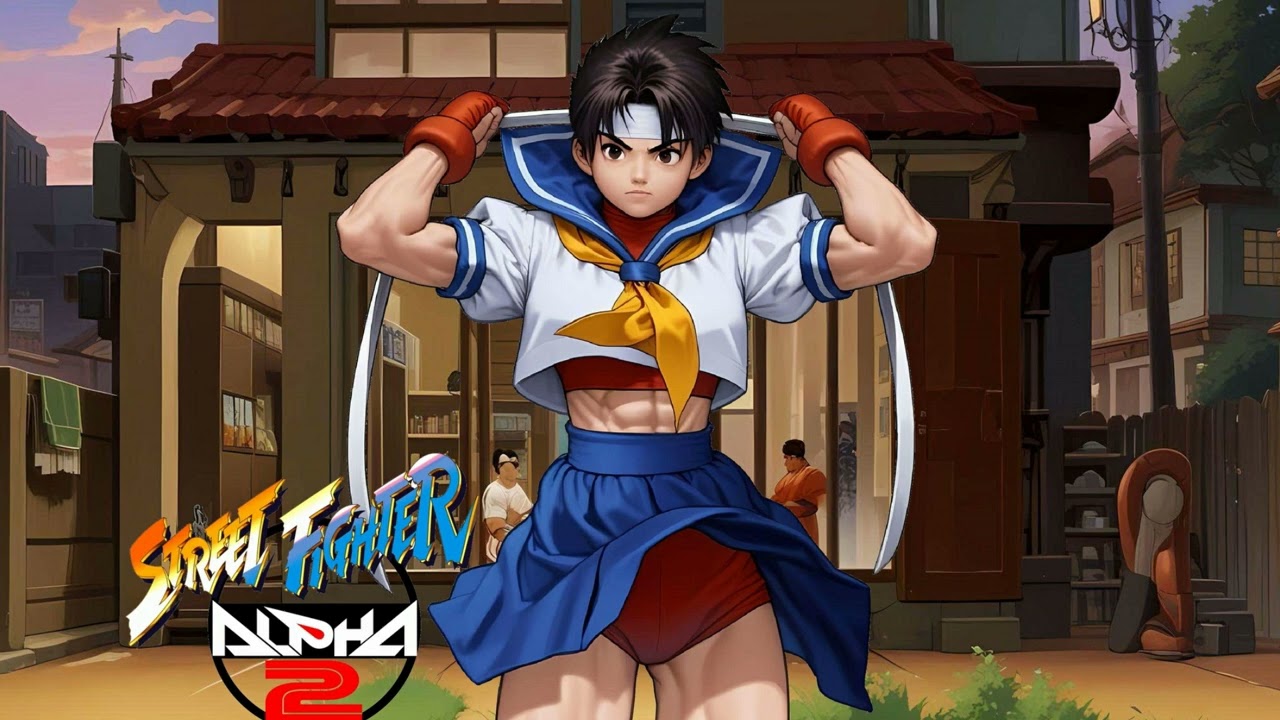 Sakura Kasugano - Street Fighter Alpha 2 - Smexy Extended Suno A.I Remix