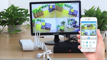 [NVR & Camera] Worth buying outdoor camera-Kerui wireless NVR security camera system