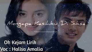 Lirik Oh Kejam || FTV Misteri Ilahi by Penty Afiani | Vocal Halisa Amalia