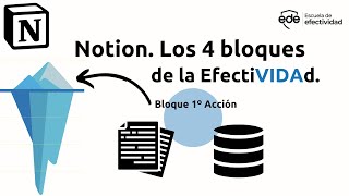 Creando una sola Base de datos de tareas en Notion para el Bloque de Acción de nuestro S.O.