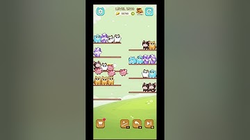 Cat Sort Level 1590 with Puzzle_Daddy