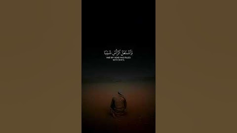 Quran kareem surah Maryam القران الكريم سورة مريم#شريف مصطفى #القرآن الكريم #quran #الله 🤲🌍360p