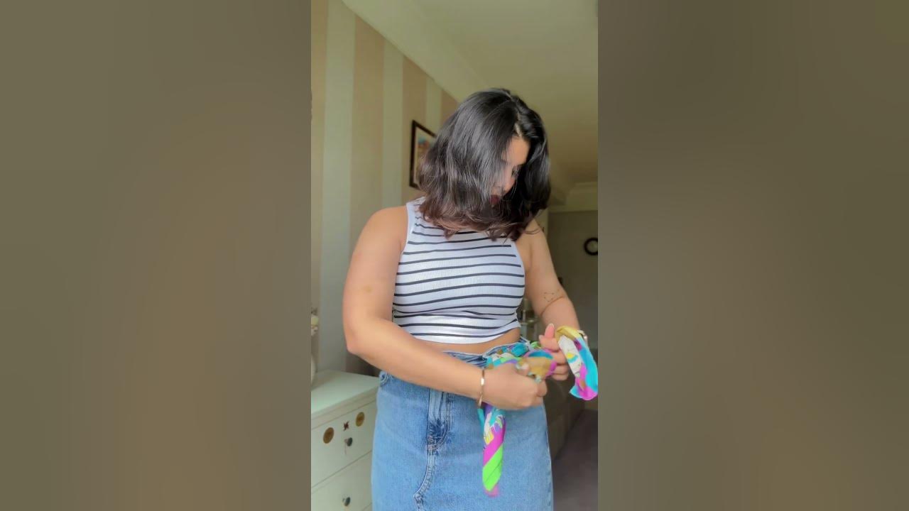 Pants too loose? Here is a cute hack fashionhacks YouTube