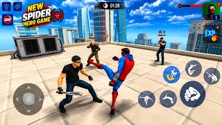 Spider Fighting: Hero Game 🕷️ Epic Rooftop Battle - Part [6] screenshot 4