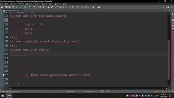 شرح عوامل الزيادة والنقص x++ و ++x | Unary Operators In JAVA - 21