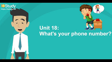 [IOStudy.net] Học tiếng Anh Lớp 4 Bài 18: What is your phone number?