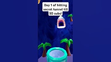 Day 1 of hitting secret tunnel till 50 subs! #vr #gorrilatag #secrettu #secrettunnel