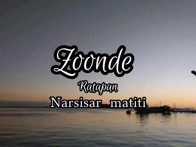 Zoonde Ratapan (narsisar matiti) mixtape official music audio class=