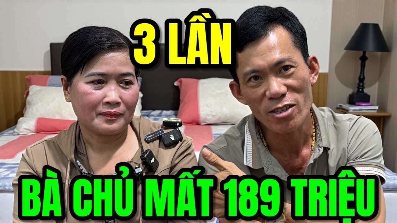 3 Lần gặp Bà Chủ sầu riêng mất 189 triệu cho tình trẻ Công Trần omg 