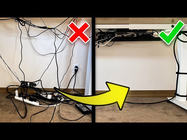 A Complete Gaming Desk Cable Management Guide with 5 Steps