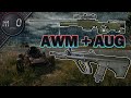 Туман, дождь, трупы / AWM + AUG в непогоду / BEST PUBG