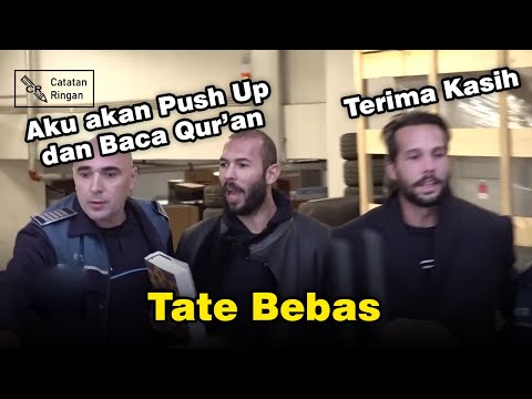 Andrew Tate Bersyukur, Tristan Tate Bicara Bahasa Indonesia