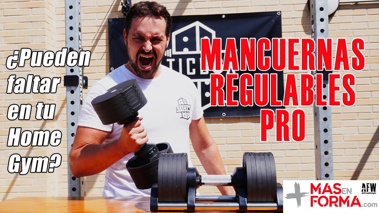 Kit de Mancuernas Regulables 20kg Juego de Pesas Ajustables 2 en 1 para  Musculación y Entrenamiento de Fuerza Pesas y Mancuernas con Pesas Barra y  Discos : : Deportes y aire libre