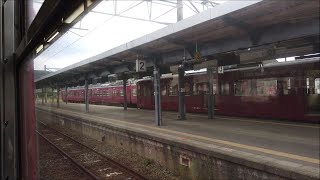 JR七尾線 415系　七尾～徳田　車内と車窓風景　JR Nanao Line, Nanao Station toTokuda Station 　(2020.9)