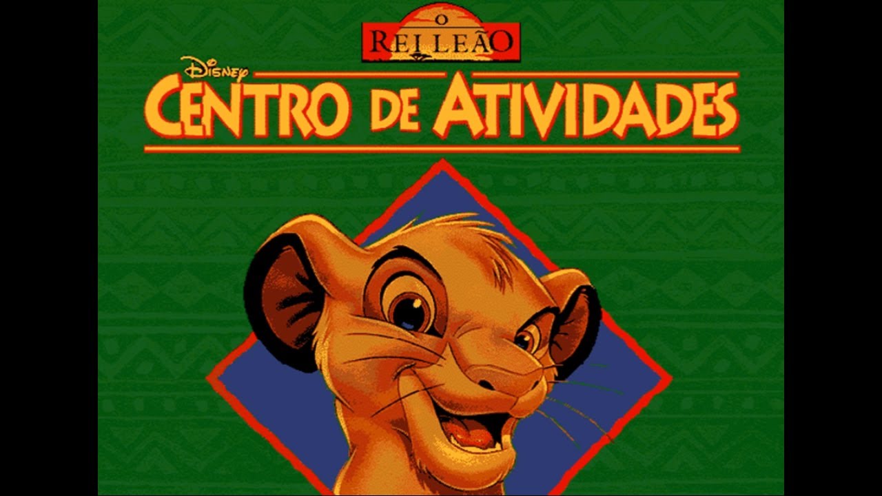 O Rei Leão: Centro de Atividades (1996) - CD-ROM PT-BR 