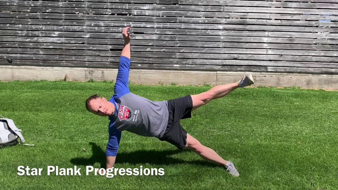 Star Plank Progressions - YouTube