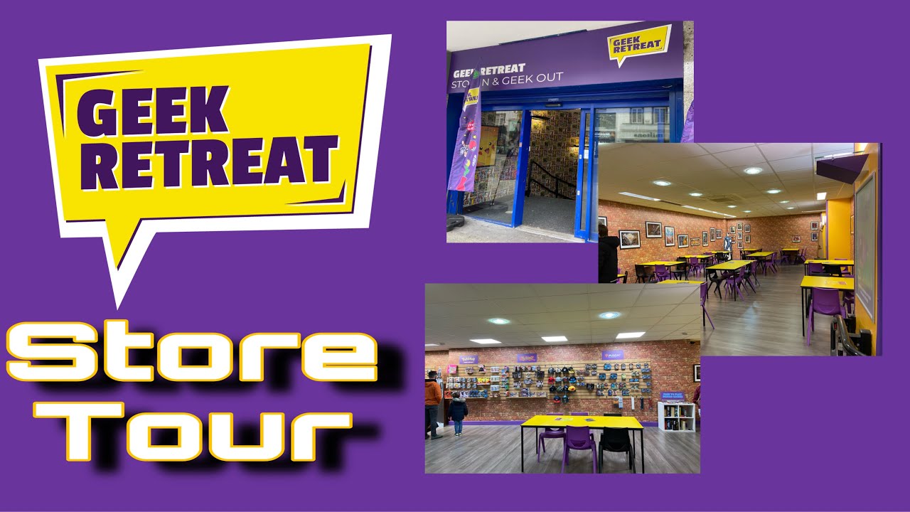 Geek Retreat Liverpool store tour YouTube
