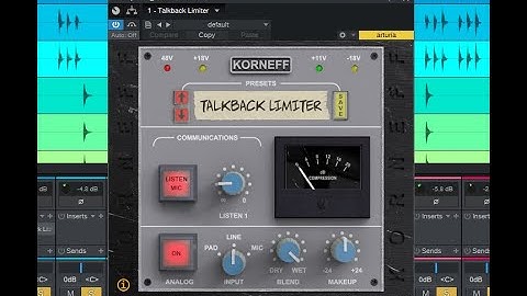 Korneff Talkback Limiter