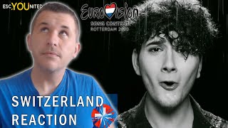 SWITZERLAND: Gjon's Tears - Répondez-moi | REACTION (Eurovision 2020)