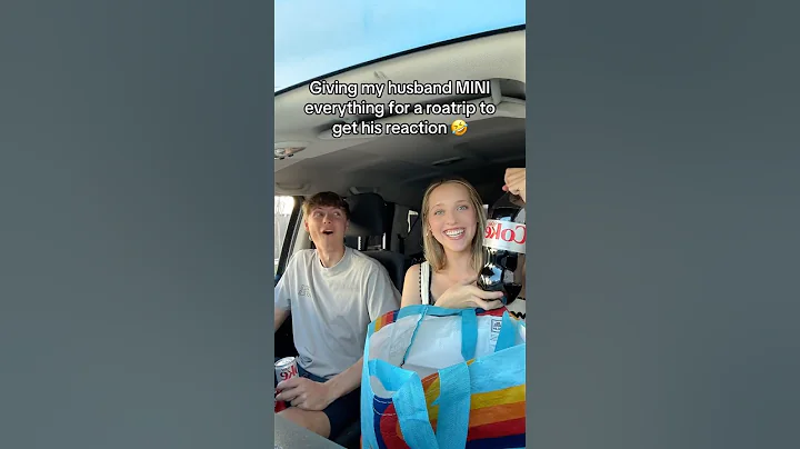 Pranking my husband with mini snacks😂