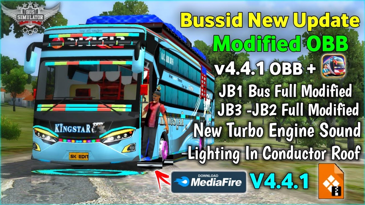 How To Bussid New Modified OBB v4.4.1 Update For Bus Simulator Indonesia | Modified Game 😍