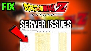 Dragonball Z Kakarot  – How to Fix Can