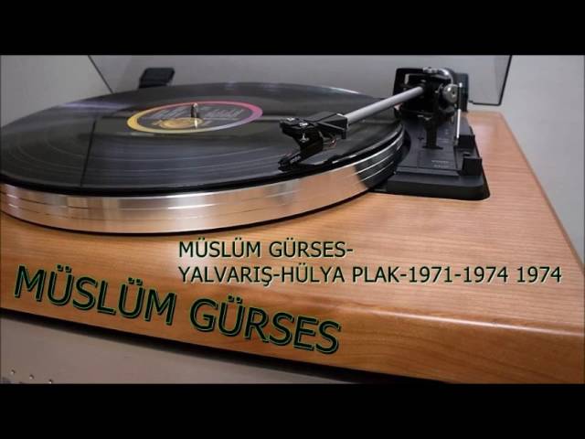 MÜSLÜM GÜRSES YALVARIS HÜLYA PLAK 1971 1974 1974 class=