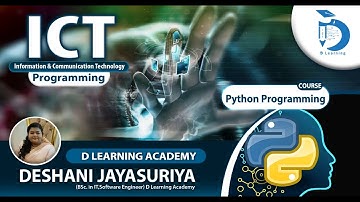 Python Programming Course | Online ICT Classes | D Learning Academy