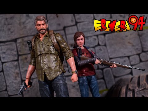 Spin master Sony Playstation The Last of Us JOEL & ELLIE Action Figure Set Review