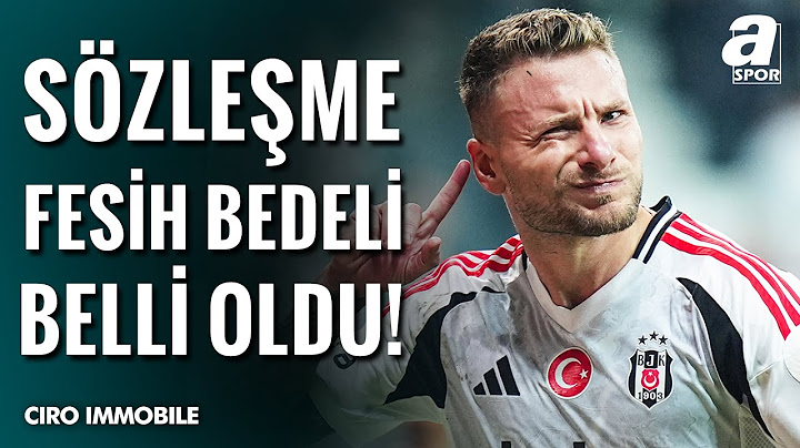 Ciro Immobile'nin Sözleşme Fesih Bedeli Belli Oldu! | İşte Detaylar / A Spor / Spor Gündemi Transfer
