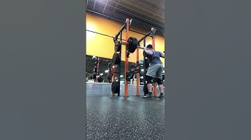 Paused Squats 335 lb 3 reps