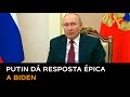 Putin dá resposta épica a Biden